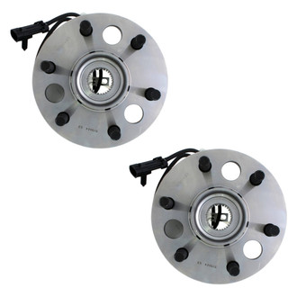 Replacement - Front Wheel Hub Assembly Kit with Bearings