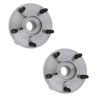 Replacement - Front Wheel Hub Assembly Kit with Bearings
