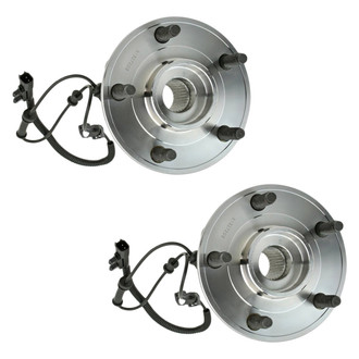 Replacement - Front Wheel Hub Assembly Kit with Bearings