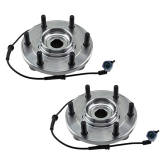 Replacement - Front Wheel Hub Assembly Kit with Bearings