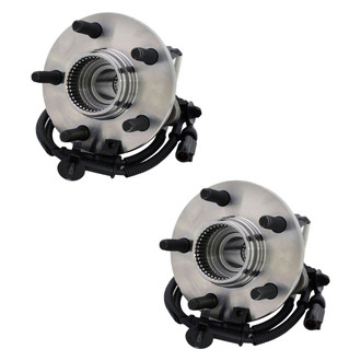Replacement - Front Wheel Hub Assembly Kit with Bearings