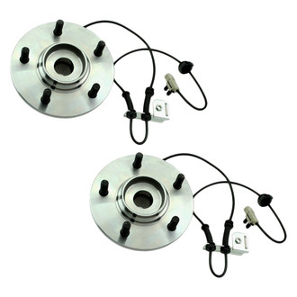 Replacement - Front Wheel Hub Assembly Kit with Bearings