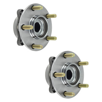 Replacement - Front Wheel Hub Assembly Kit with Bearings