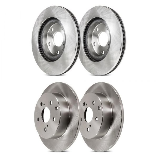 Replacement - Pro-Line Plain Front and Rear Brake Rotor Set