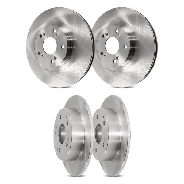 Replacement - Pro-Line Plain Front and Rear Brake Rotor Set