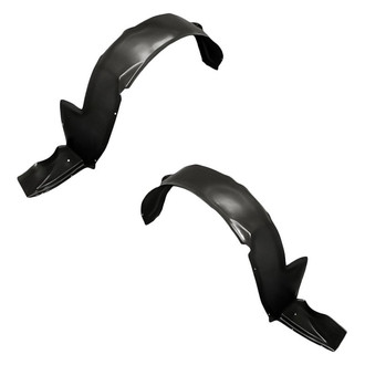 Replacement - Front Driver and Passenger Side Fender Liner Set (Standard Line)