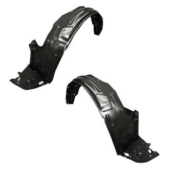 Replacement - Front Driver and Passenger Side Fender Liner Set (CAPA Certified)