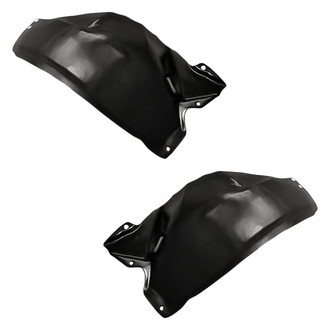 Replacement - Rear Driver and Passenger Side Fender Liner Rear Section Set (Standard Line)