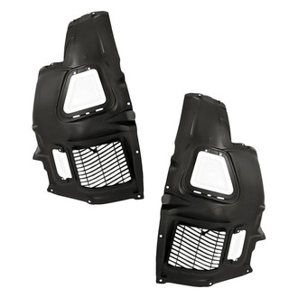 Replacement - Front Forward Driver and Passenger Side Fender Liner Set (Standard Line)