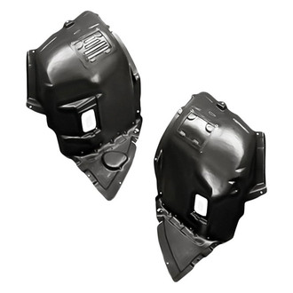 Replacement - Front Forward Driver and Passenger Side Fender Liner Set (Standard Line)