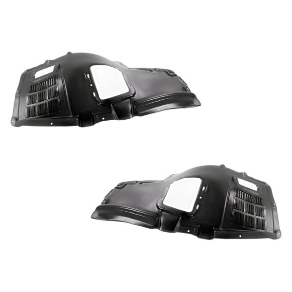 Replacement - Front Driver and Passenger Side Upper Fender Liner Front Section Set