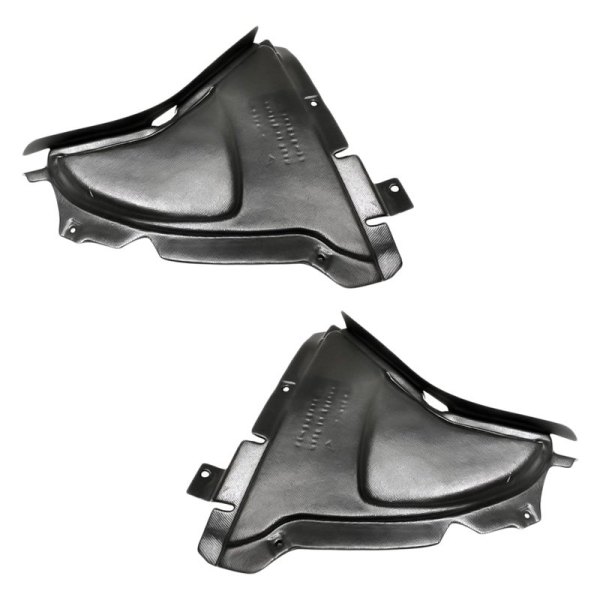 Replacement - Front Driver and Passenger Side Lower Fender Liner Front Section Set