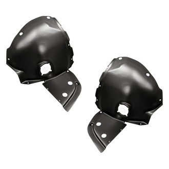 Replacement - Front Driver and Passenger Side Fender Liner Front Section Set (Standard Line)