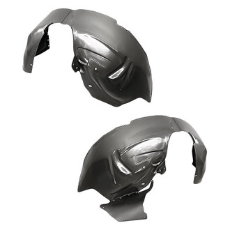 Replacement - Front Driver and Passenger Side Fender Liner Set (Standard Line)
