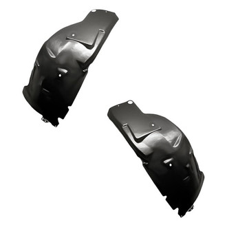 Replacement - Front Driver and Passenger Side Fender Liner Front Section Set (Standard Line)
