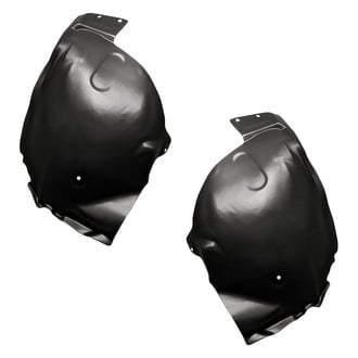 Replacement - Front Rearward Driver and Passenger Side Fender Liner Rear Section Set (Standard Line)