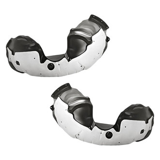 Replacement - Front Driver and Passenger Side Fender Liner Set (CAPA Certified)