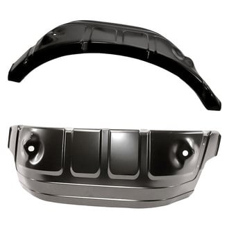 Replacement - Rear Driver and Passenger Side Wheel Housing Set (Standard Line)