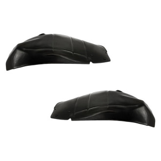 Replacement - Front Rearward Driver and Passenger Side Fender Liner Rear Section Set (Standard Line)