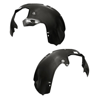 Replacement - Front Driver and Passenger Side Fender Liner Set (Standard Line)