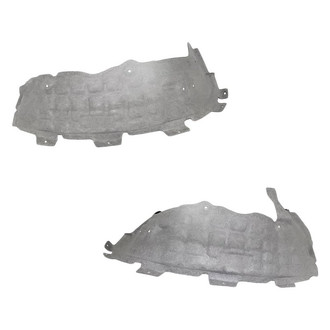 Replacement - Front Driver and Passenger Side Fender Liner Set (Standard Line)