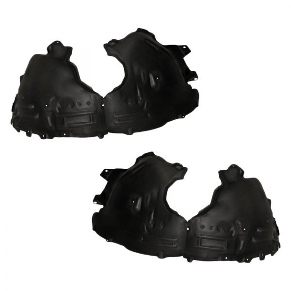 Replacement - Front Driver and Passenger Side Fender Liner Set