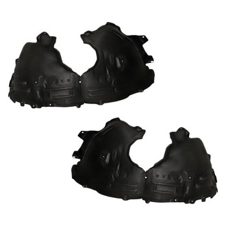 Replacement - Front Driver and Passenger Side Fender Liner Set (Standard Line)