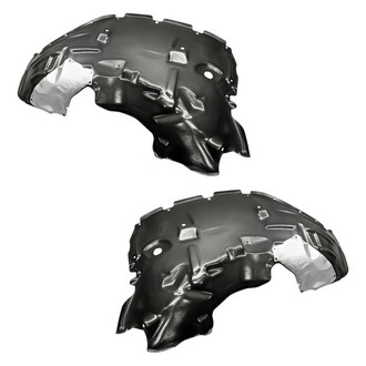 Replacement - Front Driver and Passenger Side Fender Liner Set (Standard Line)