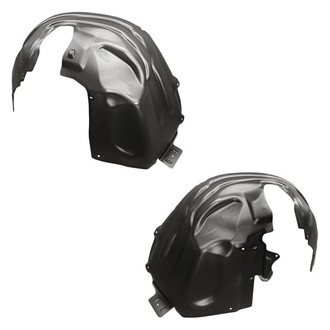 Replacement - Front Driver and Passenger Side Fender Liner Set (CAPA Certified)