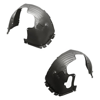 Replacement - Front Driver and Passenger Side Fender Liner Set (Standard Line)