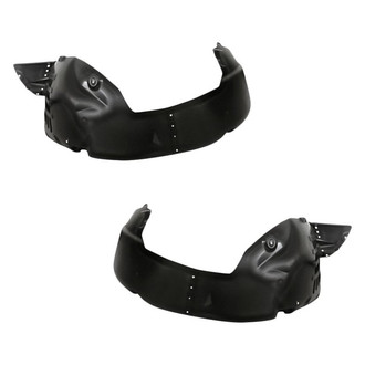 Replacement - Front Driver and Passenger Side Fender Liner Set (CAPA Certified)