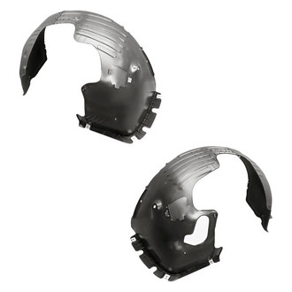 Replacement - Front Driver and Passenger Side Fender Liner Set (Standard Line)