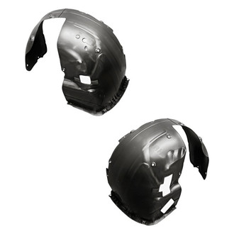 Replacement - Front Driver and Passenger Side Fender Liner Set (Standard Line)