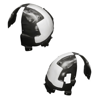 Replacement - Front Driver and Passenger Side Fender Liner Set (Standard Line)