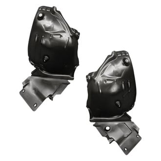 Replacement - Front Rearward Driver and Passenger Side Fender Liner Rear Section Set (Standard Line)
