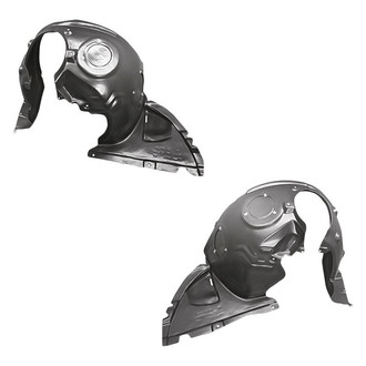 Replacement - Front Driver and Passenger Side Fender Liner Set (Standard Line)