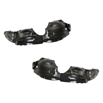 Replacement - Front Driver and Passenger Side Fender Liner Set (Standard Line)