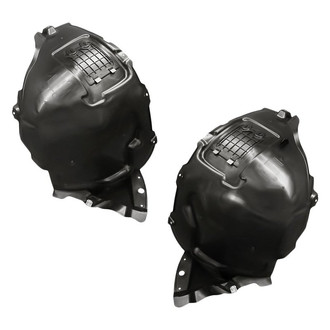 Replacement - Front Driver and Passenger Side Fender Liner Front Section Set (Standard Line)