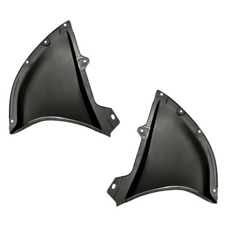 Replacement - Front Driver and Passenger Side Fender Splash Shield Set (Standard Line)