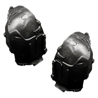 Replacement - Front Driver and Passenger Side Fender Liner Front Section Set (Standard Line)