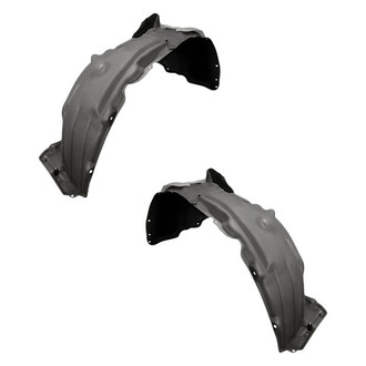 Replacement - Front Driver and Passenger Side Fender Liner Front Section Set (Standard Line)