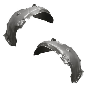 Replacement - Front Driver and Passenger Side Fender Liner Set (Standard Line)