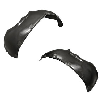 Replacement - Front Driver and Passenger Side Fender Liner Rear Section Set (Standard Line)