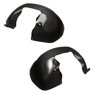 Replacement - Front Driver and Passenger Side Fender Liner Rear Section Set (Standard Line)