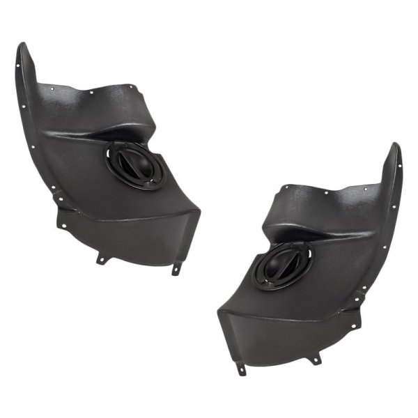 Replacement - Front Driver and Passenger Side Fender Liner Front Section Set