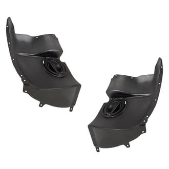 Replacement - Front Driver and Passenger Side Fender Liner Front Section Set (Standard Line)