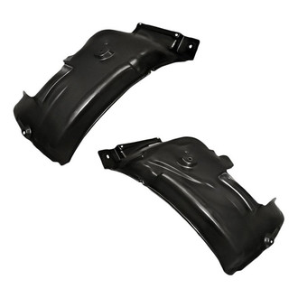 Replacement - Front Rearward Driver and Passenger Side Fender Liner Rear Section Set (Standard Line)