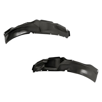Replacement - Front Rearward Driver and Passenger Side Fender Liner Rear Section Set (Standard Line)