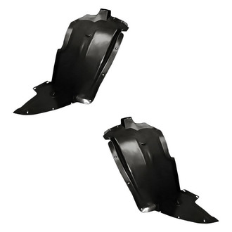 Replacement - Front Driver and Passenger Side Fender Liner Front Section Set (Standard Line)