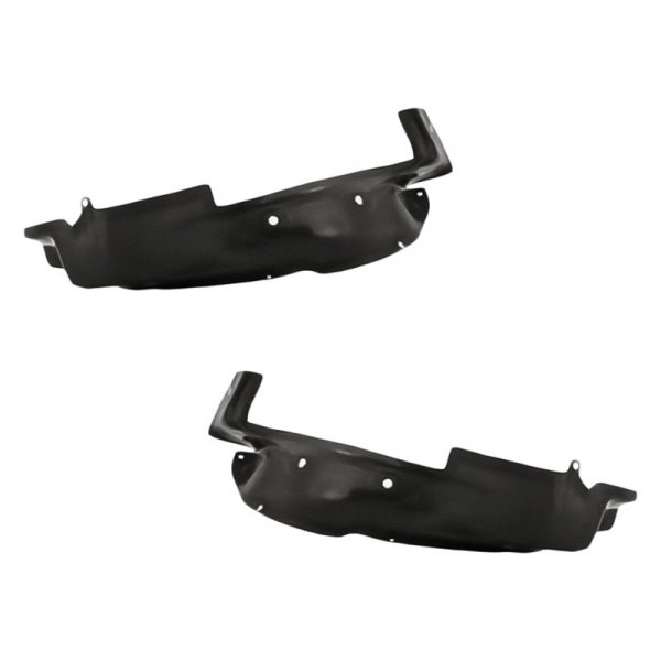 Replacement - Front Driver and Passenger Side Inner Fender Liner Rear Section Set